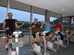 Premire sance de cardio-training sur l'extension du Plateau Technique de Kin Cardio le 26 janvier 2016.JPG