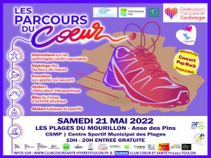 AFFICHE PARCOURS DU COEUR 2022